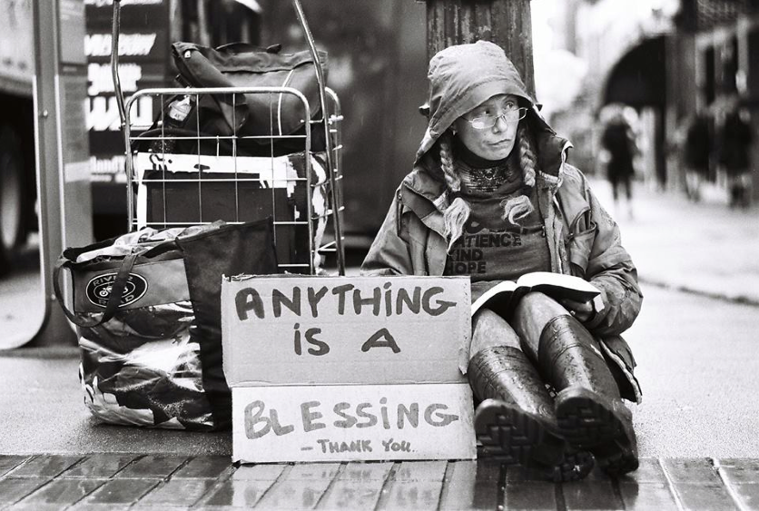 2nd - Ben Perszyk's beautiful black & white "Anything Is A Blessing" candid street moment on Ilford Delta FP4 with a Leica M2. He'll be receiving the Canon Canonet QL17!