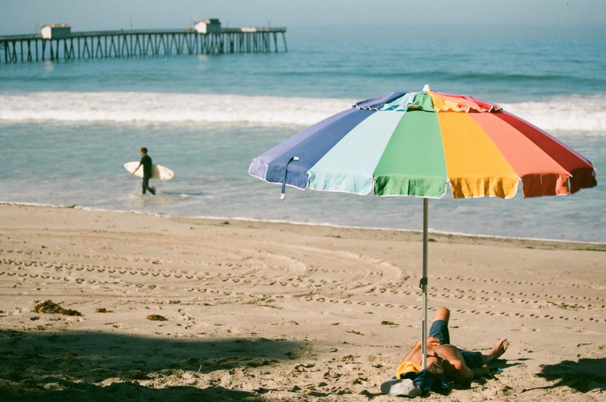 Fujicolor Canon 1V — at San Clemente Beach and Pier The Darkroom