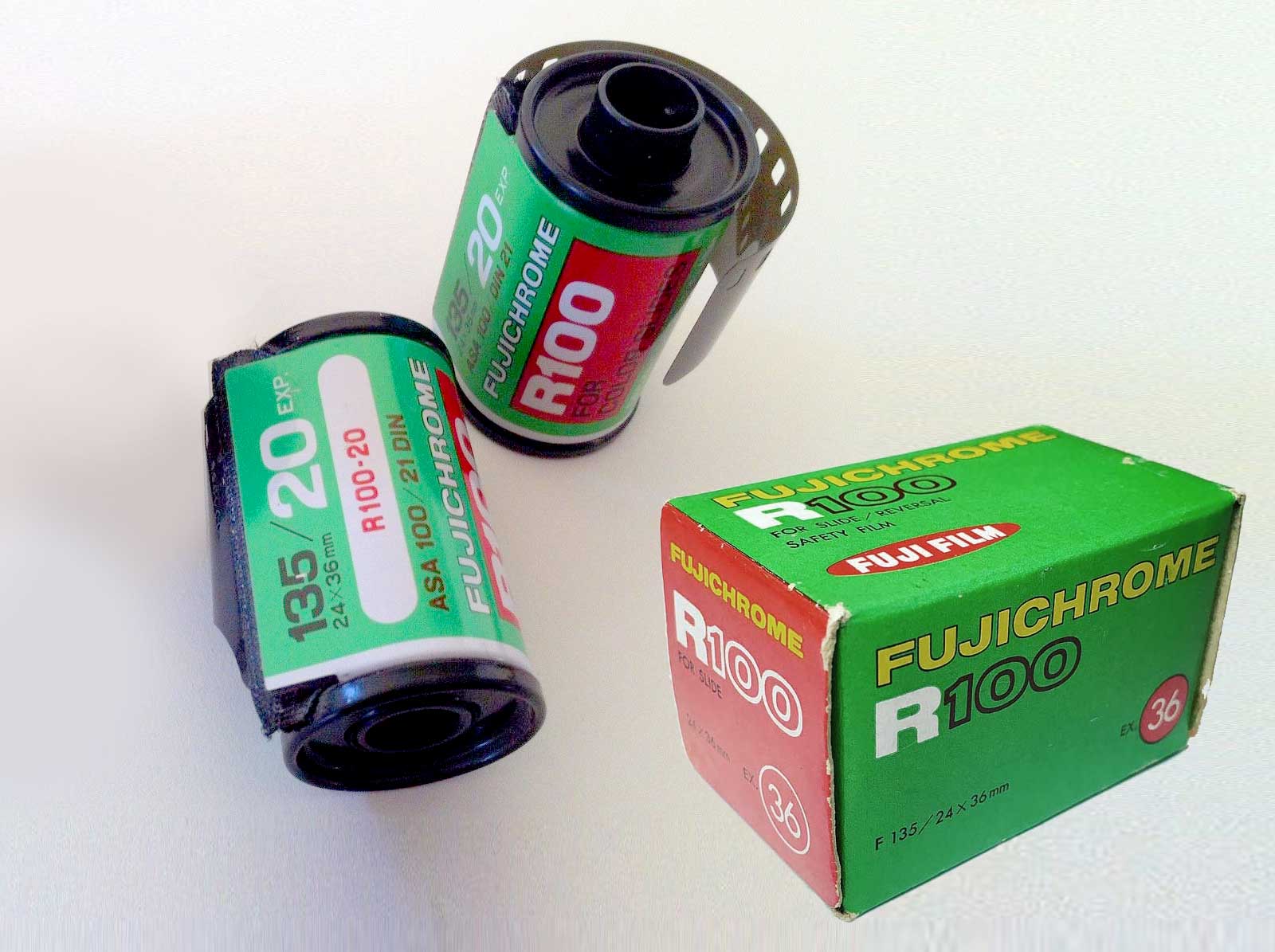 Fujicolor R100 35mm film