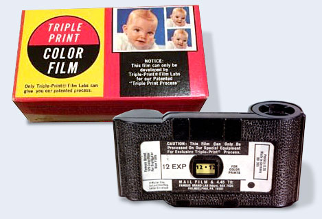 Triple Print Color Film