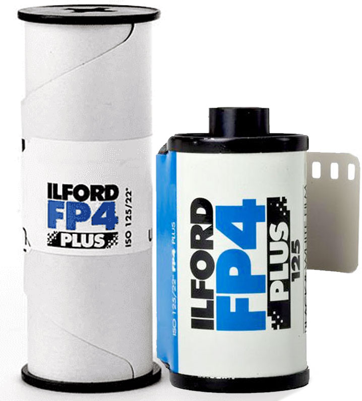 Ilford FP4 Plus Black and White 120 and 35mm Film