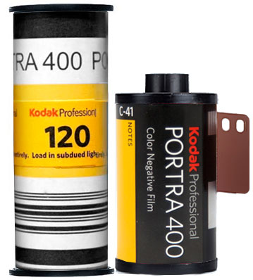 Kodak Portra 400 35mm 120 film