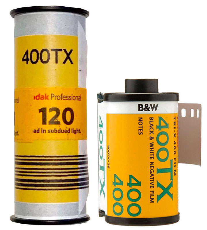 Kodak TRI-X 400 35mm and 120 film