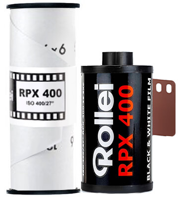 Rollei RPX 400 35mm 120 film