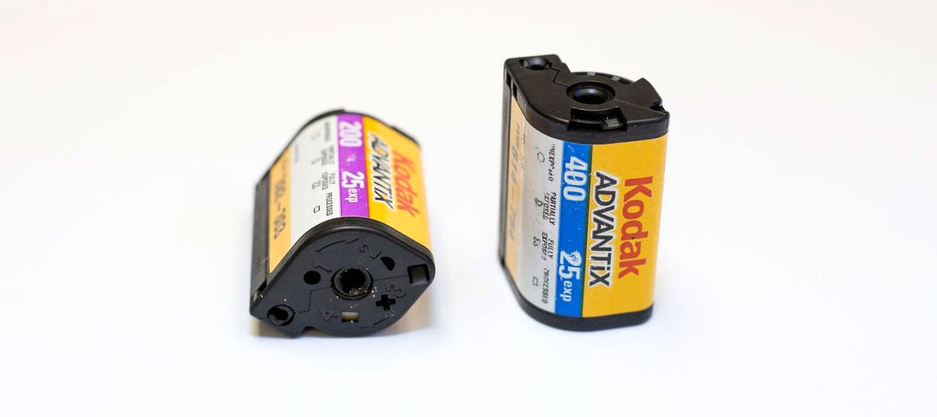 The Advanced Photo System (APS) film cartridges