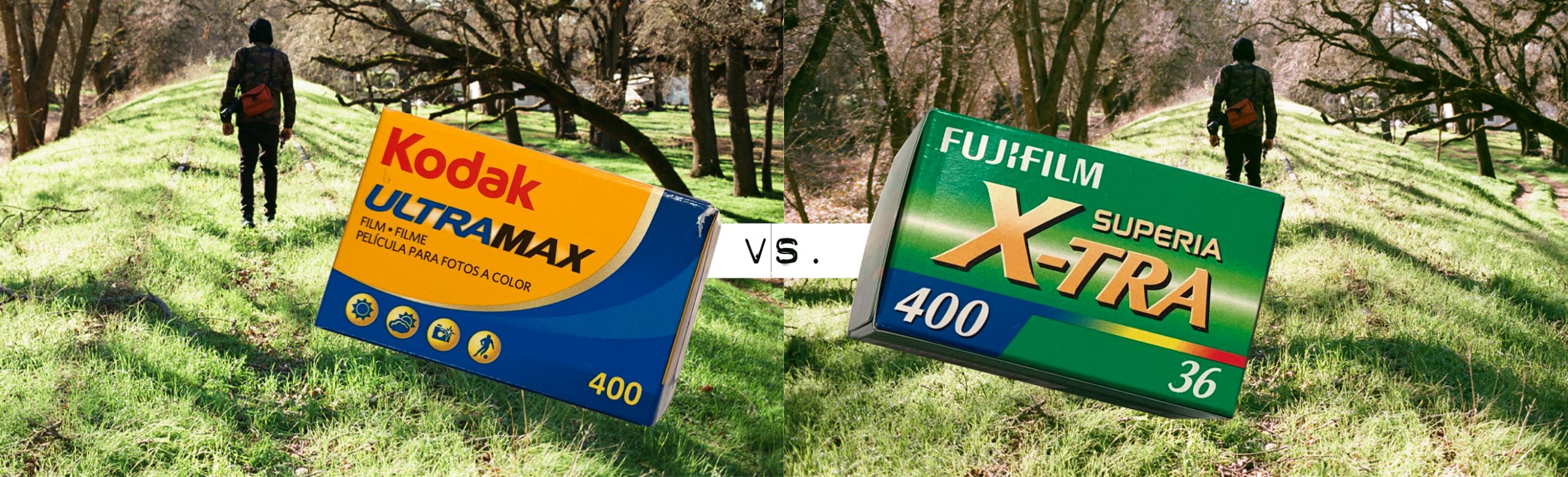 Kodak Utramax 400 vs. FujiFilm Superia X-TRA 400 - Comparision