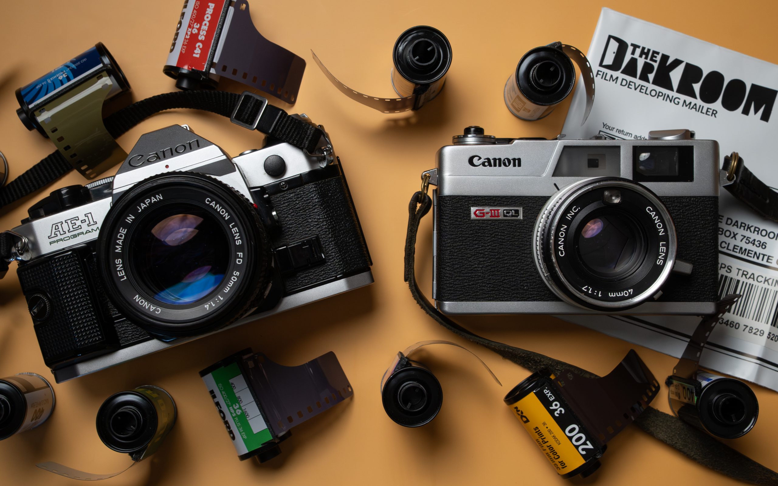 Professional film developing