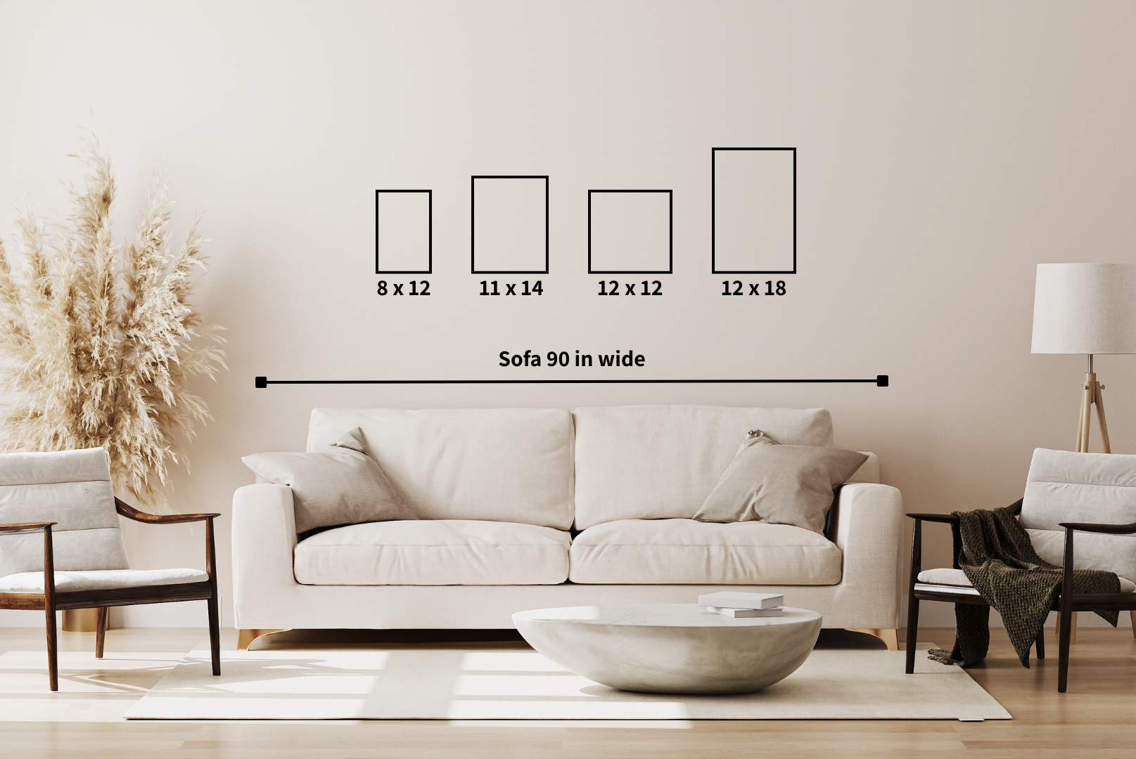 Wood block large size guide