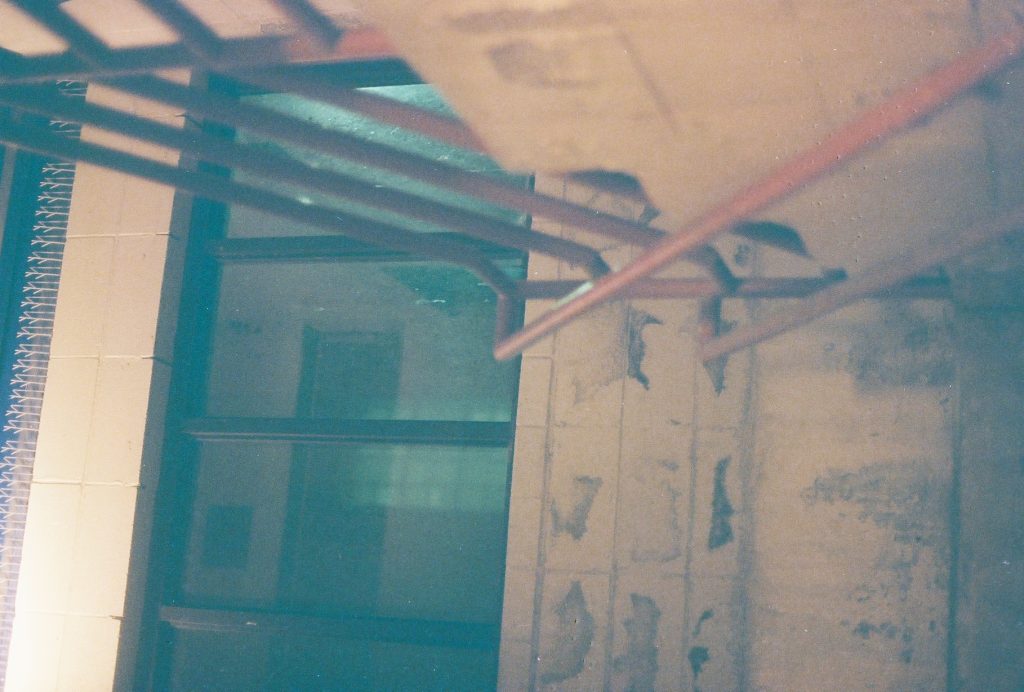 Parking Garage Stairway - Canon A1 50mm 1.4 - Expired 10-15 years