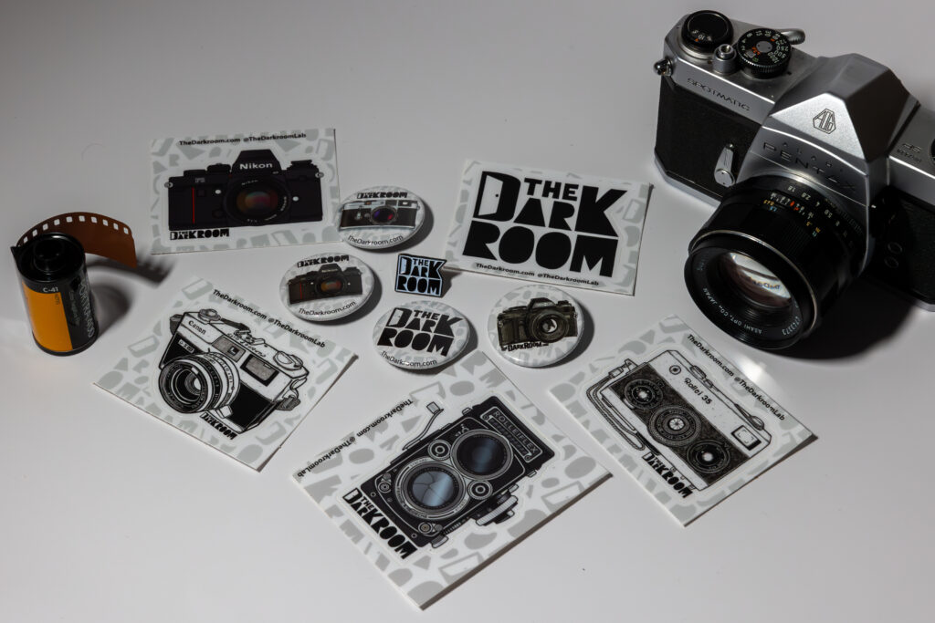 Sticker & Pin Pack - The Darkroom Photo Lab